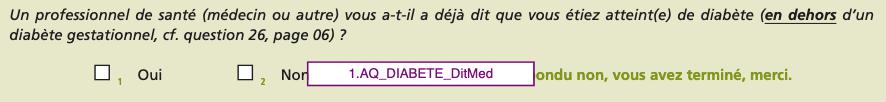 S- Question DitMed_Diabete